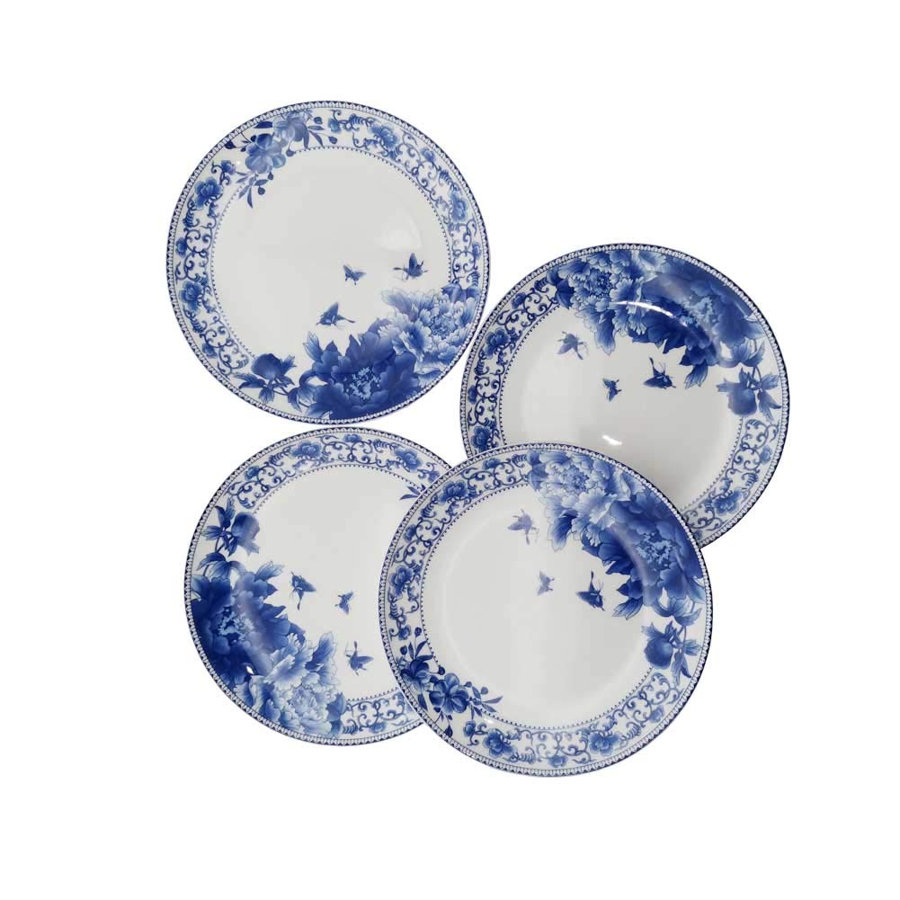 　Bone China Diameter: 7 inch White Bone China Dinner Plate at ₹ 205/piece in